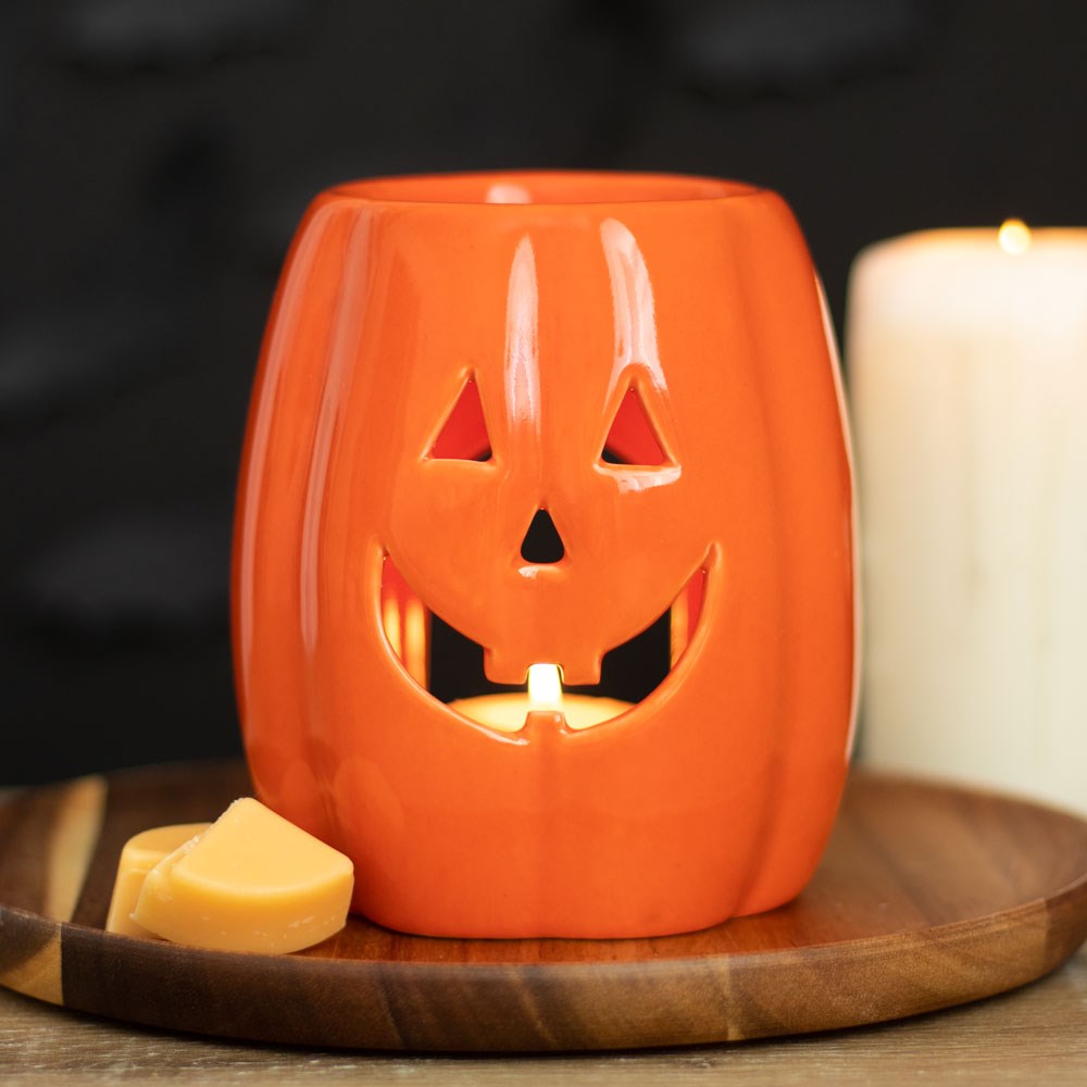 Jack-O-Lantern Pumpkin Burner